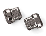 TRX9738-BLKCR TRX4m Differential-Abdeckung schwarz/chrom